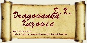 Dragovanka Kuzović vizit kartica